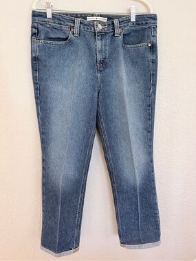 Tommy Hilfiger Hipster Straight Leg Jeans Size 10 Medium Wash